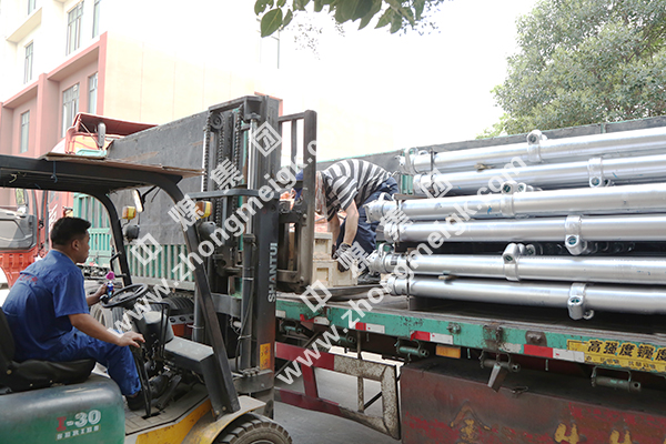 China Coal Group Sent A Batch Of Single Hydrauilc Props To Shanxi