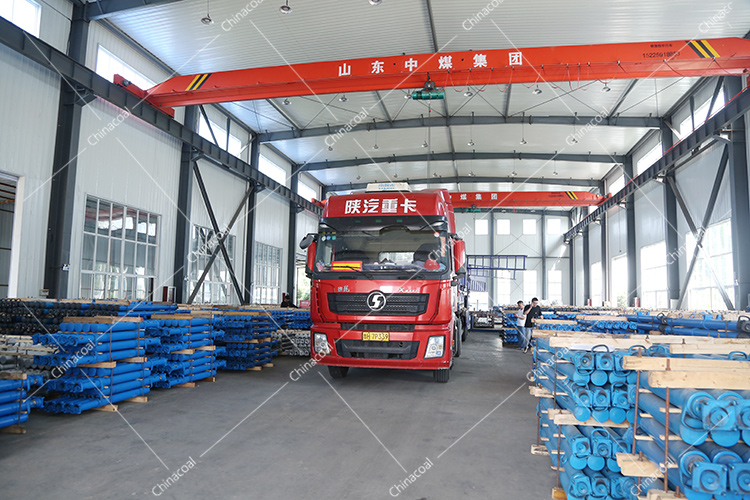 China Coal Group Sent A Batch Of Single Hydraulic Props For Mining To Shaanxi And Inner Mongolia