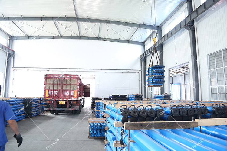 China Coal Group Sent A Batch Of Mining Single Hydraulic Prop To Bazhong City, Sichuan Province