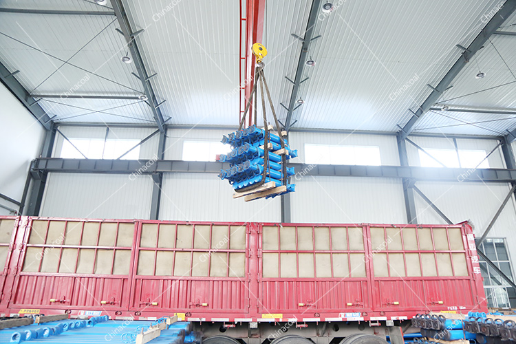 China Coal Group Sent A Batch Of Mining Single Hydraulic Prop To Bazhong City, Sichuan Province
