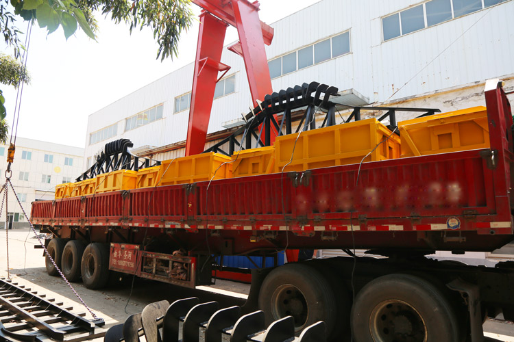 China Coal Group Sent A Batch Of Side Dump Mine Car To Africa