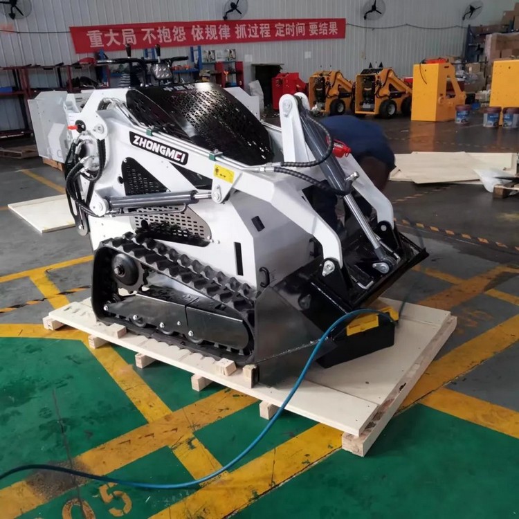 China Coal Group Crawler Skid Steer Loader Shipped To The United States